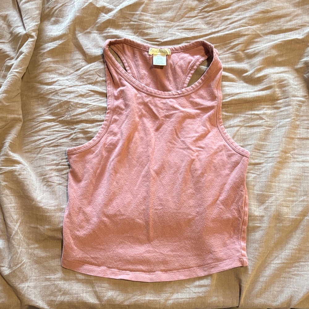 Bozzolo Dusty Rose Tank Top